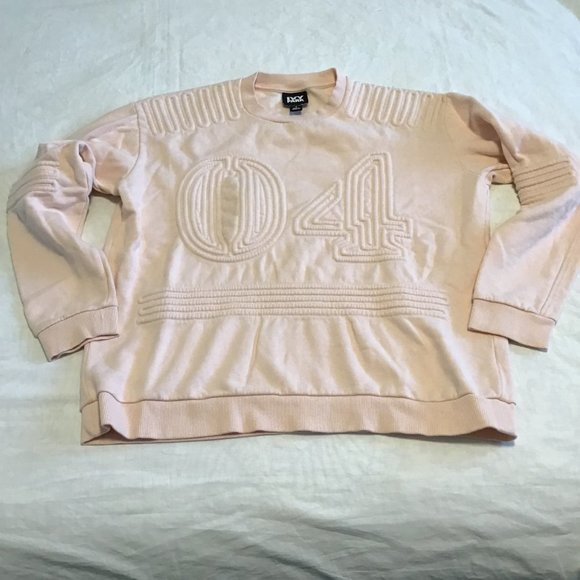 Ivy PARK Baby Pink Corded '04' Sweatshirt - Picture 3 of 11
